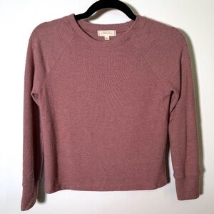 Walking On Sunshine - Soft Sweater • Size S •Pink/Dusty Rose
